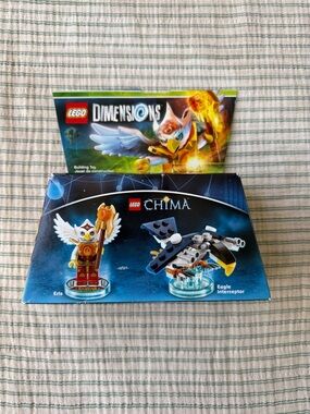 LEGO Chima Eris & Eagle Interceptor - Blue, White, Red